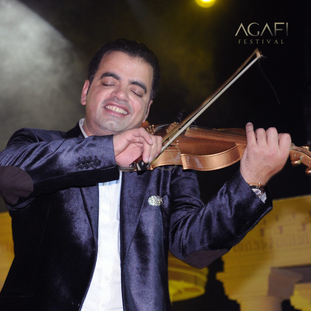 Jihad Aqel performed at Agafi Festival